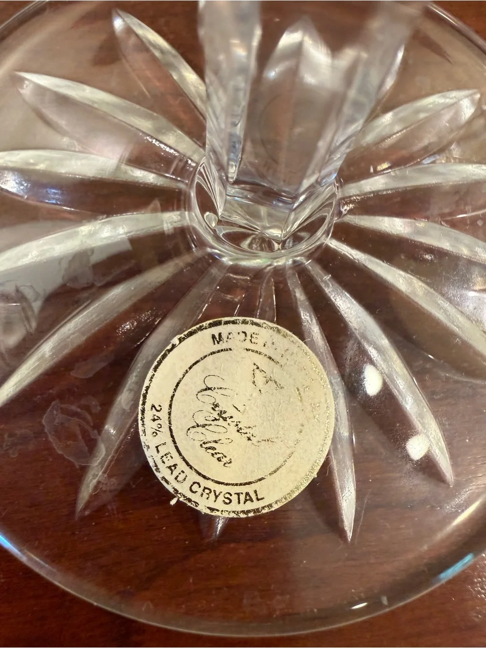 Crystal Clear Industries CC17 wine hock 8.25inches